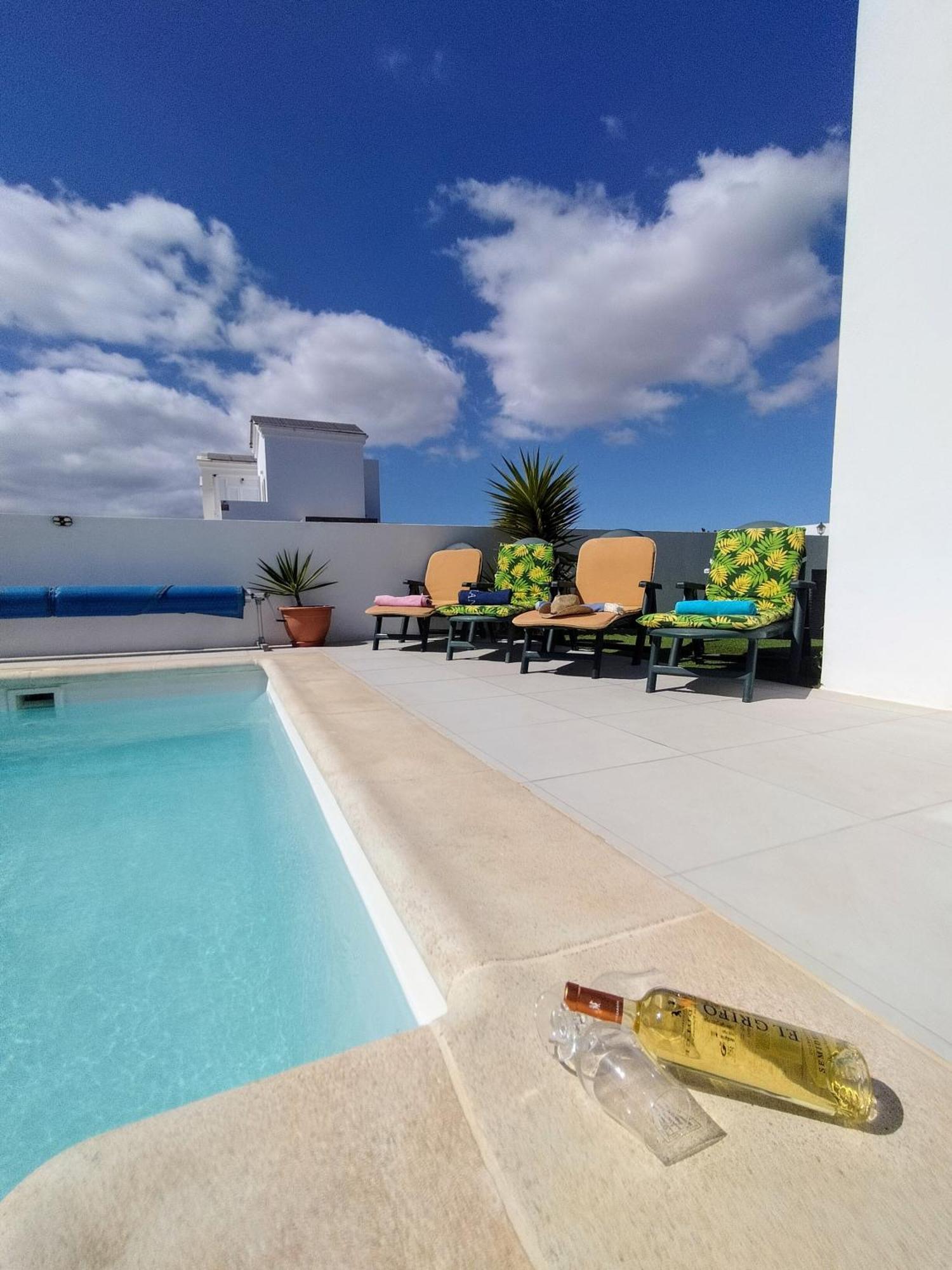 Lovely Villa Agua & Fuego,Heated Pool Playa Blanca  Eksteriør billede