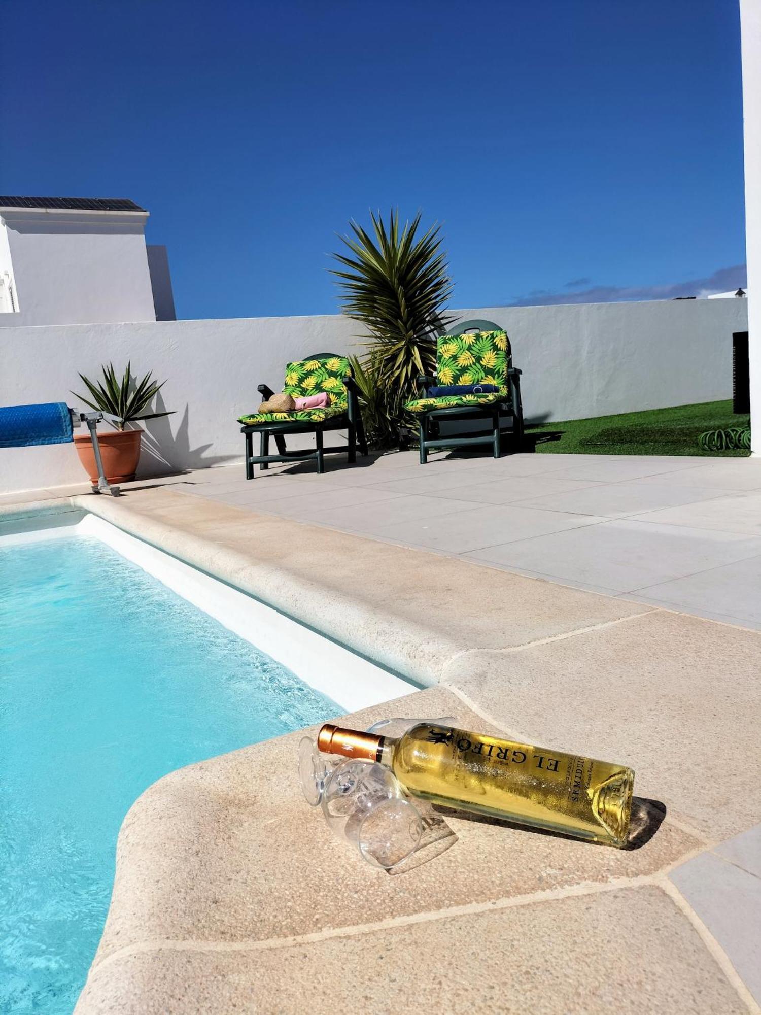 Lovely Villa Agua & Fuego,Heated Pool Playa Blanca  Eksteriør billede