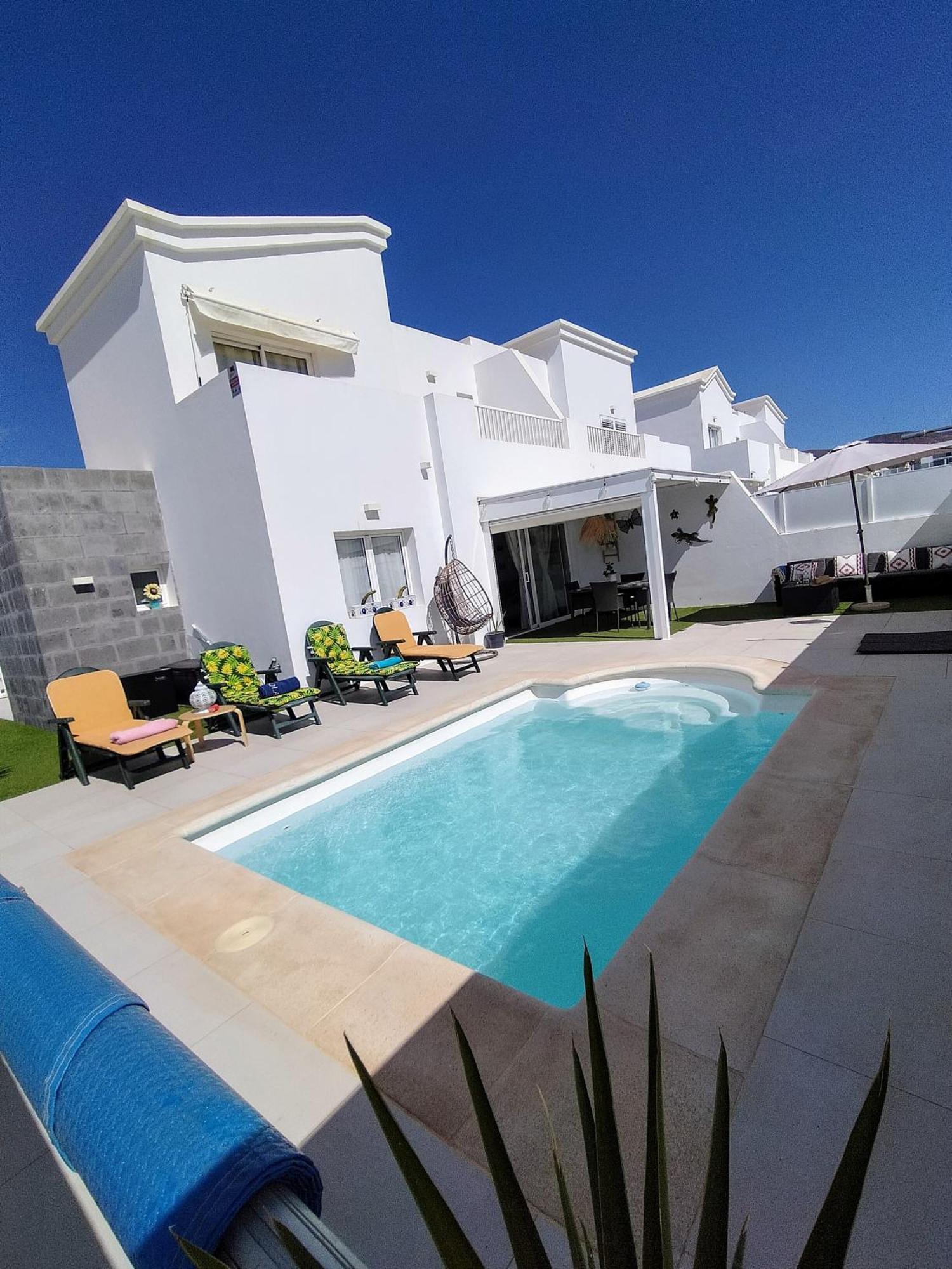Lovely Villa Agua & Fuego,Heated Pool Playa Blanca  Eksteriør billede
