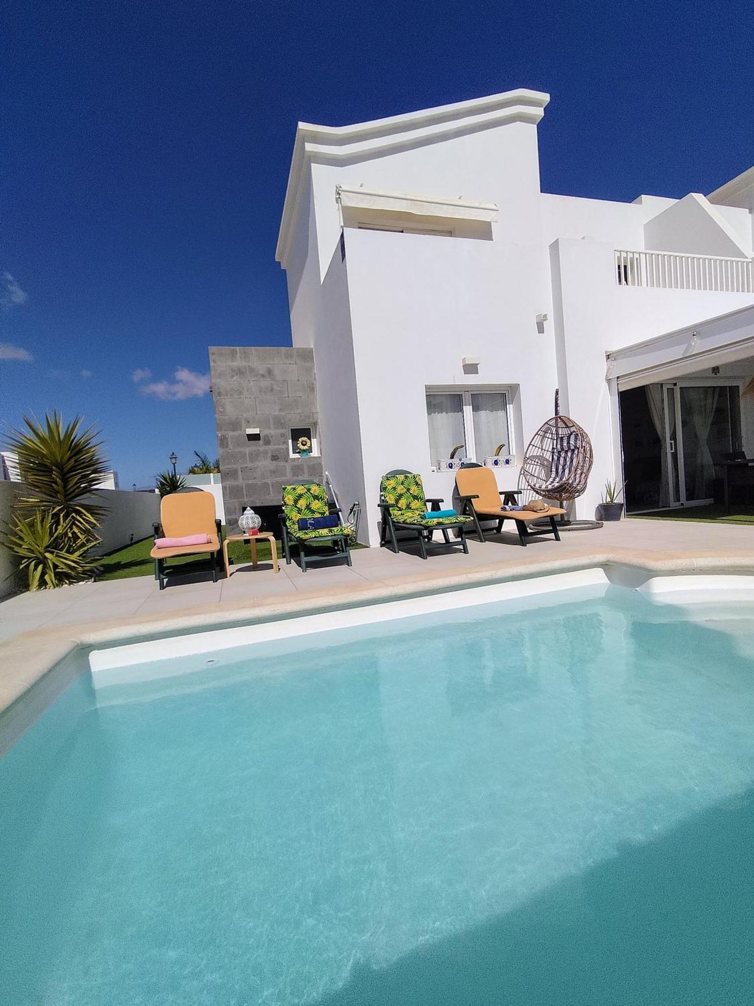 Lovely Villa Agua & Fuego,Heated Pool Playa Blanca  Eksteriør billede