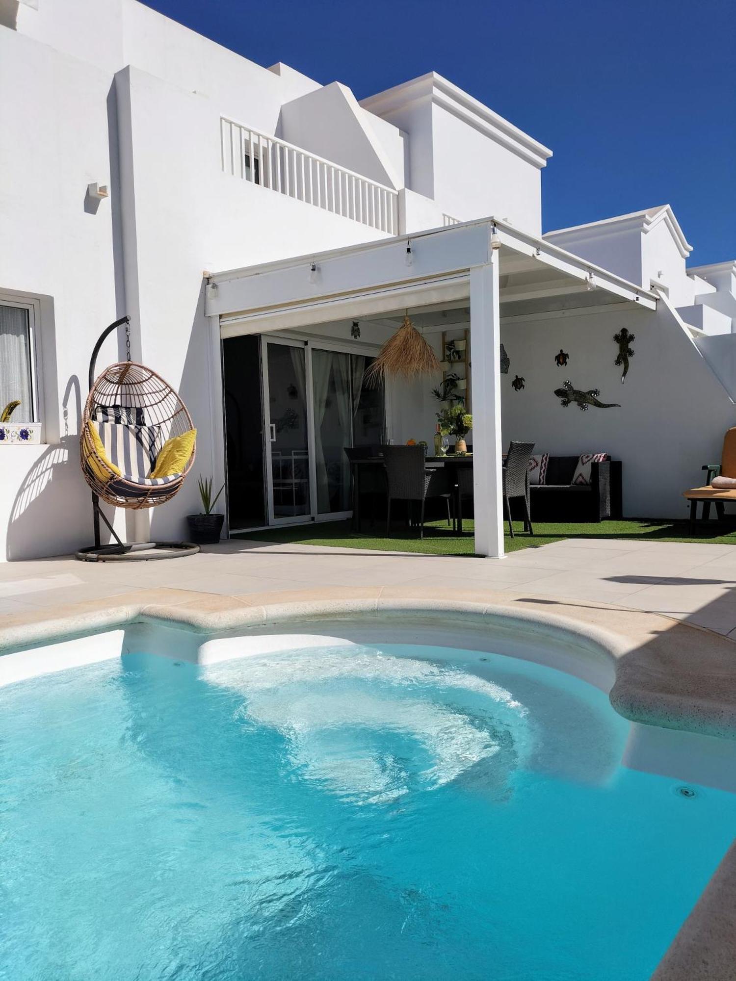 Lovely Villa Agua & Fuego,Heated Pool Playa Blanca  Eksteriør billede