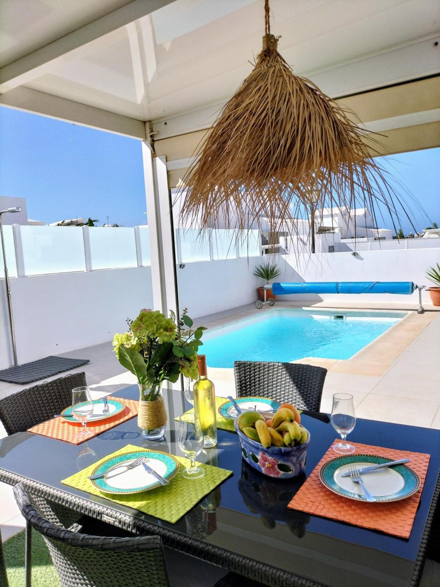 Lovely Villa Agua & Fuego,Heated Pool Playa Blanca  Eksteriør billede